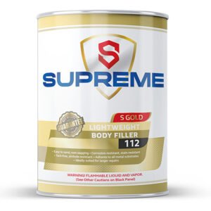 SUPREME 112 S-GOLD Body Filler 1GL