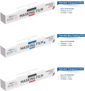 Autorind Masking Films