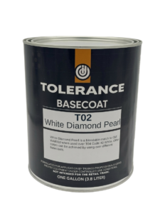 TOLERANCE - T02 - 1GL BASECOAT - WHITE DIAMOND PEARL
