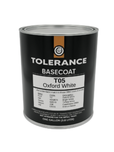 TOLERANCE - T05 - 1GL BASECOAT - OXFORD WHITE