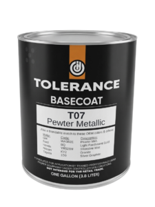 TOLERANCE - T07 - 1GL BASECOAT - PEWTER METALIC