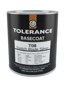 TOLERANCE - T08 - 1GL BASECOAT - SWITCH BLADE SILVER