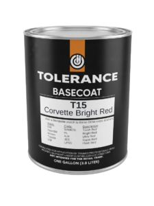 TOLERANCE - T15 - 1GL BASECOAT - CORVETTE BRIGHT RED