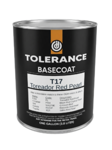 TOLERANCE - T17 - 1GL BASECOAT - TOREDOR RED PEARL