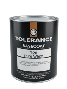 TOLERANCE - T20 - 1GL BASECOAT - PURE WHITE
